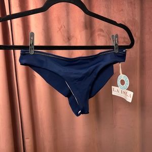 NEW blue bikini cheeky bottoms